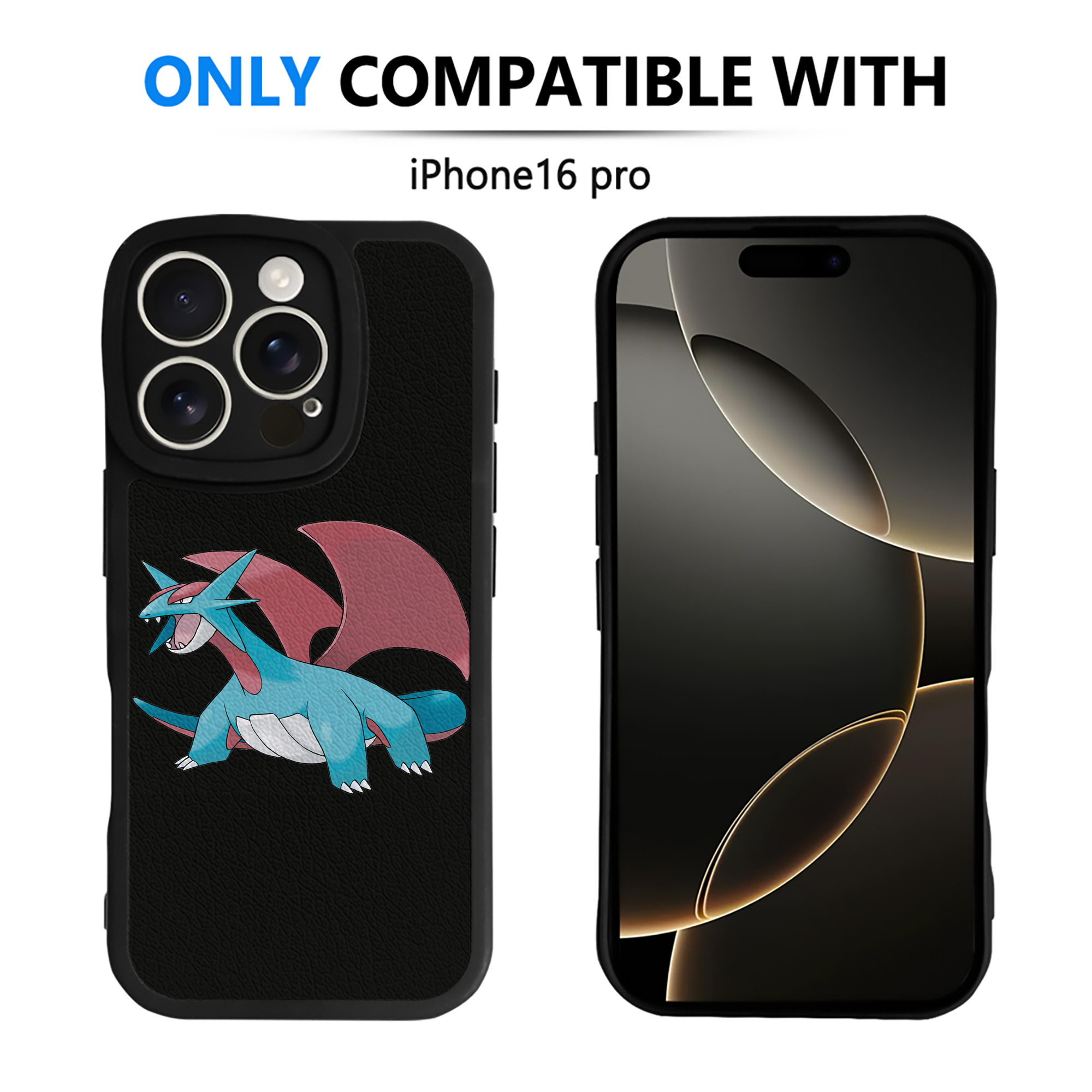 （画像用） ポケットモンスター Pokémon 【iPhone 16シリーズ対応】シリコンスマホケース（レザー調） 材質：シリコン